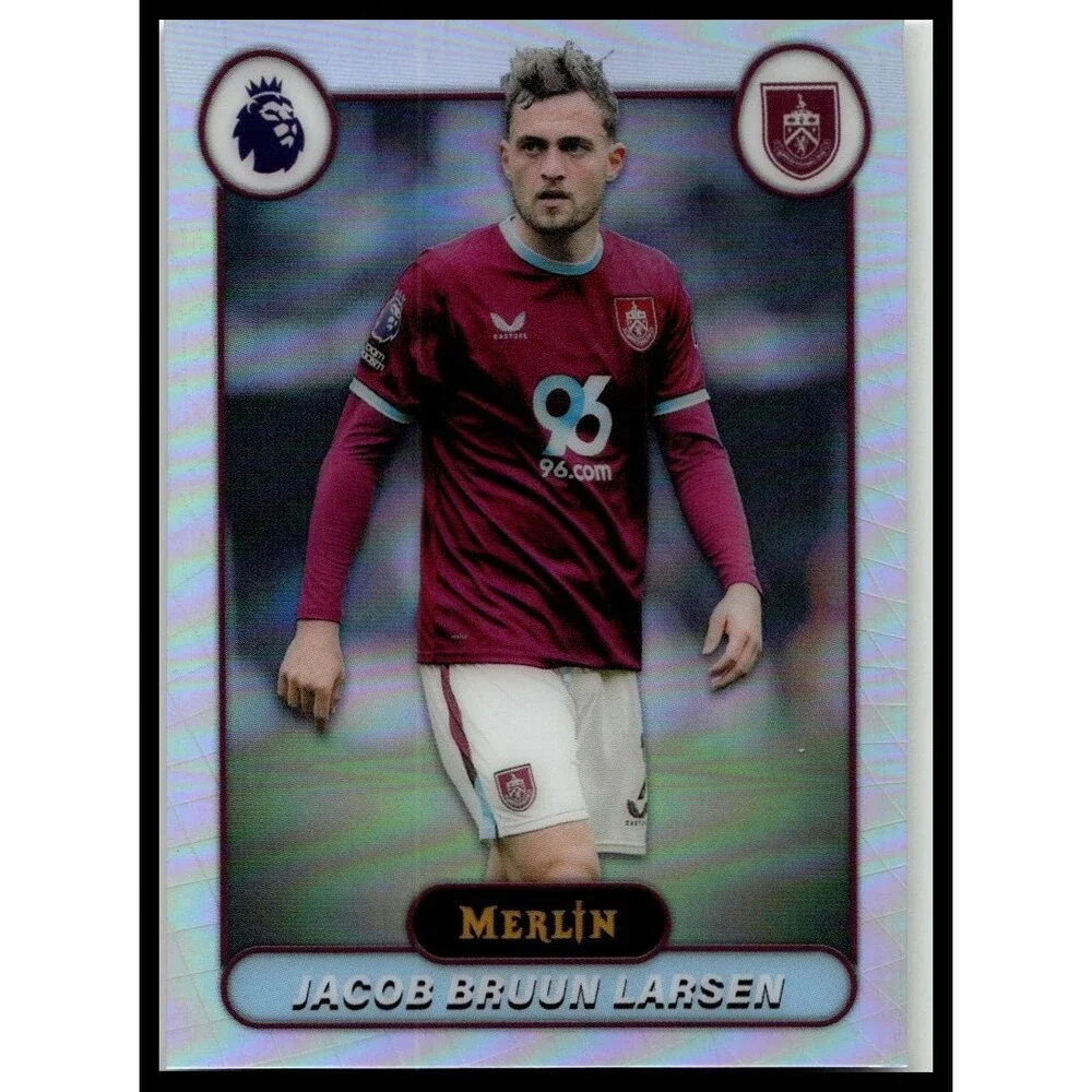 2026 Merlin Premier League #58 Jacob Bruun Larsen Refractor